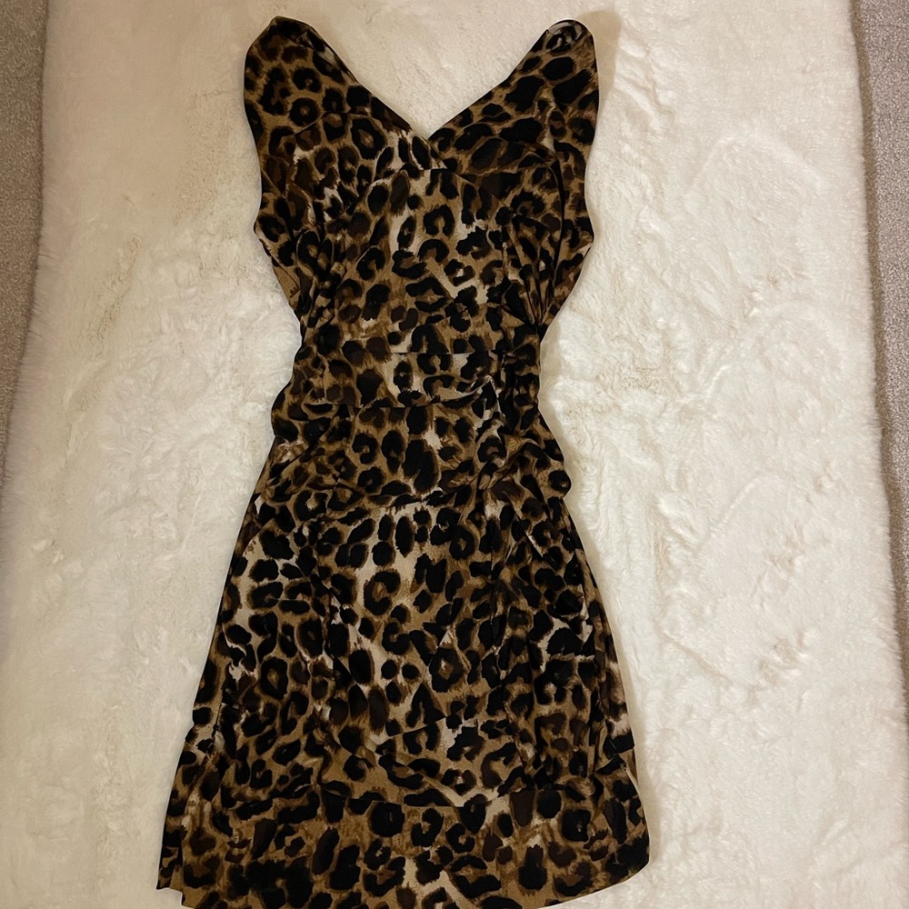 Cheetah Print Dress